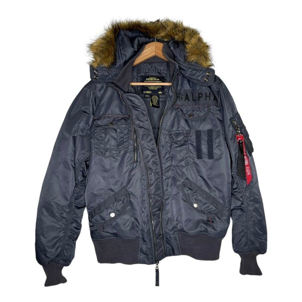 Alpha Industries Men's Black Bomber Jacket